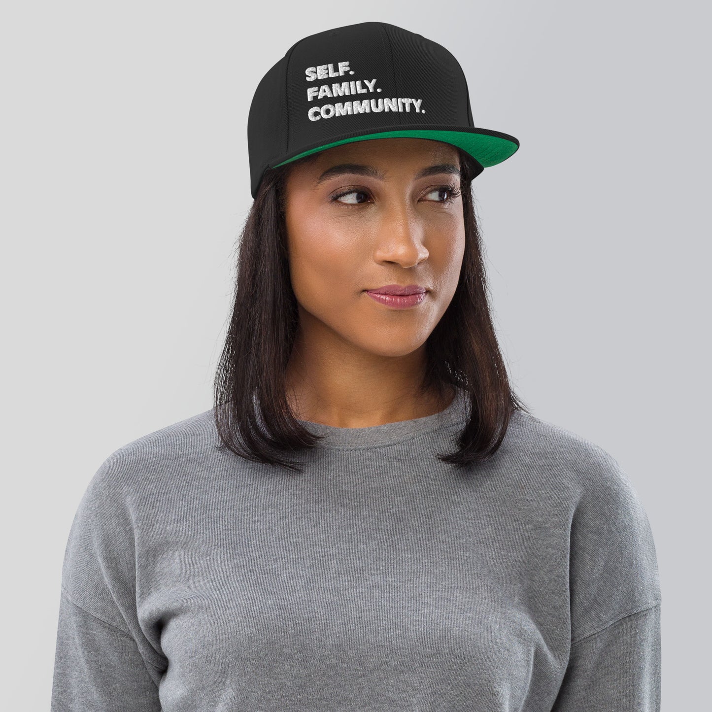 Better Human - Snapback Hat - Black